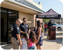 Security patrol vehicle